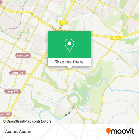 Austin map