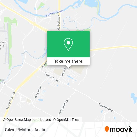 Gilwell/Mathra map