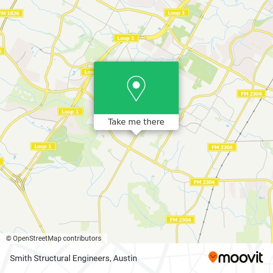 Smith Structural Engineers map