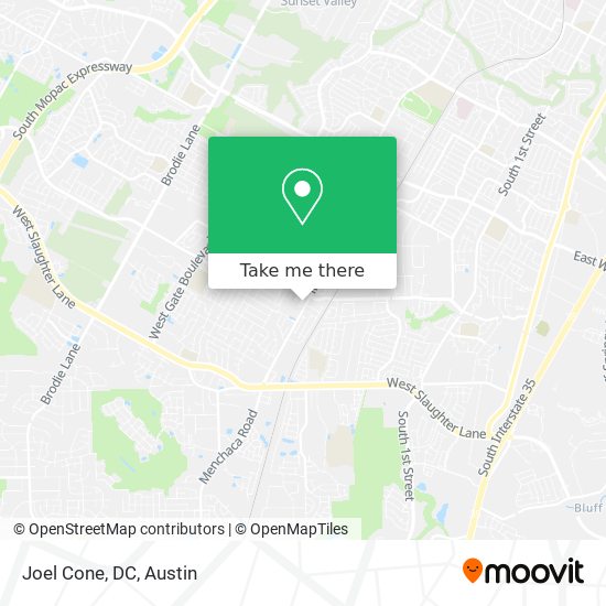 Mapa de Joel Cone, DC
