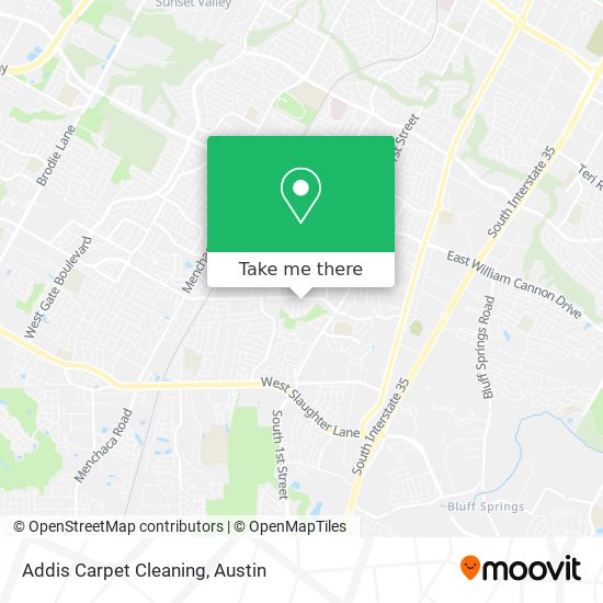 Mapa de Addis Carpet Cleaning