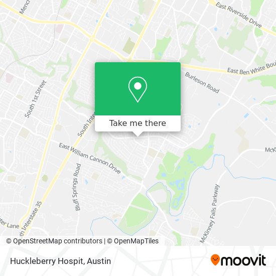 Huckleberry Hospit map