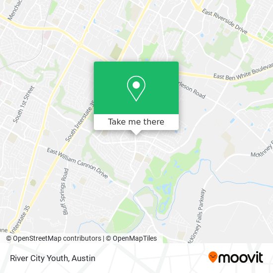 River City Youth map