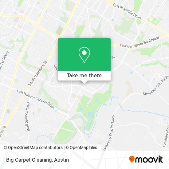 Big Carpet Cleaning map