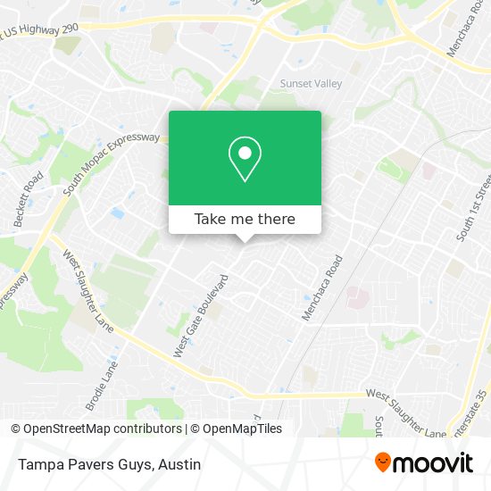 Tampa Pavers Guys map