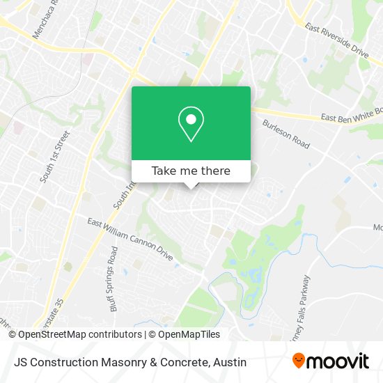 JS Construction Masonry & Concrete map