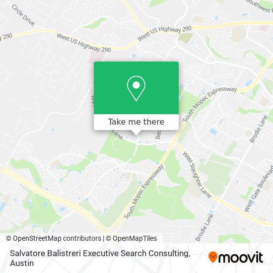 Mapa de Salvatore Balistreri Executive Search Consulting