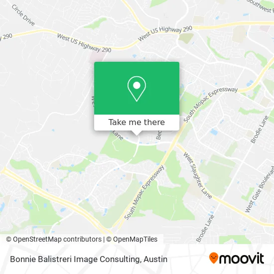 Bonnie Balistreri Image Consulting map