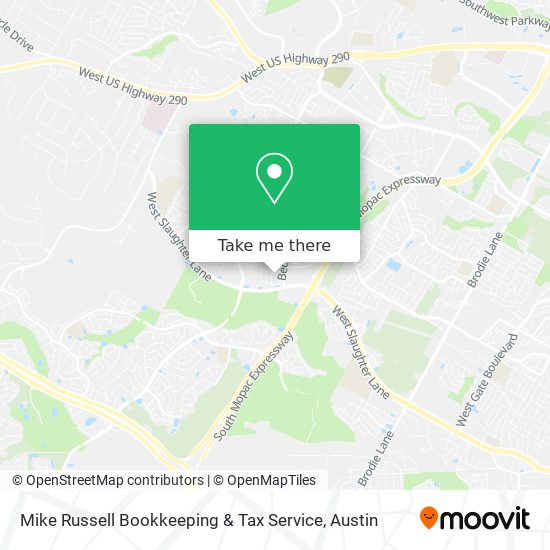 Mapa de Mike Russell Bookkeeping & Tax Service