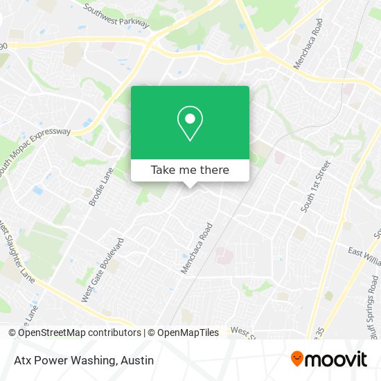 Atx Power Washing map