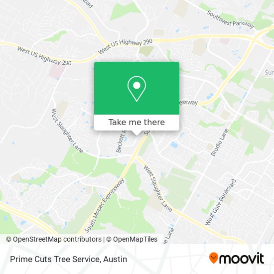 Mapa de Prime Cuts Tree Service