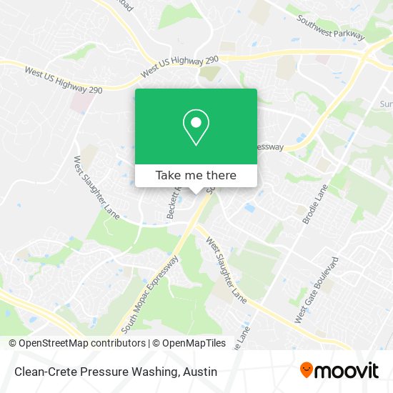 Clean-Crete Pressure Washing map