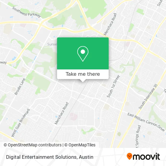 Digital Entertainment Solutions map