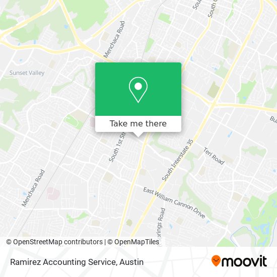 Ramirez Accounting Service map