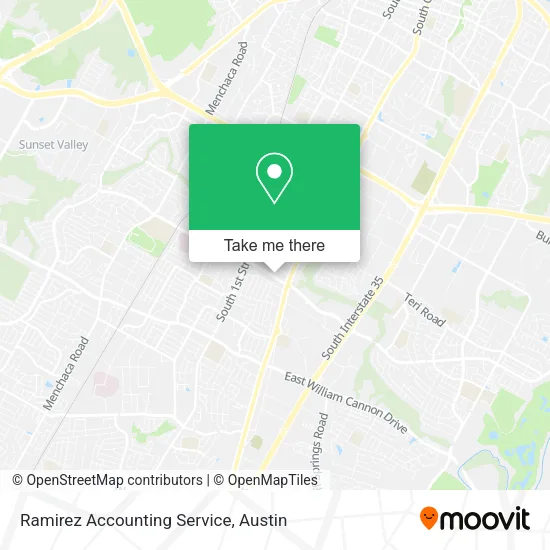 Ramirez Accounting Service map