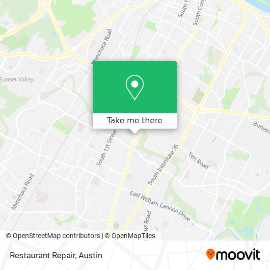 Restaurant Repair map