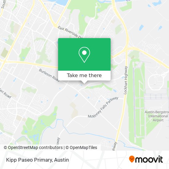 Kipp Paseo Primary map