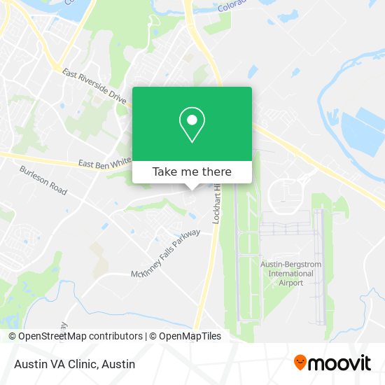 Mapa de Austin VA Clinic