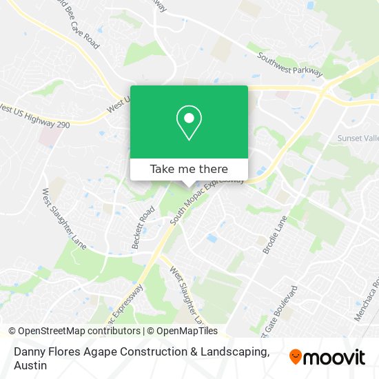 Danny Flores Agape Construction & Landscaping map