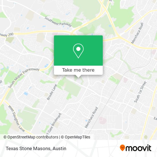 Texas Stone Masons map