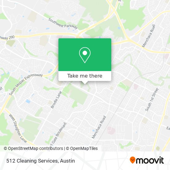 512 Cleaning Services map