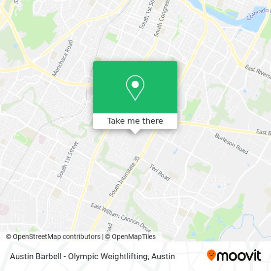 Austin Barbell - Olympic Weightlifting map