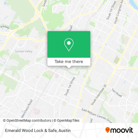 Emerald Wood Lock & Safe map
