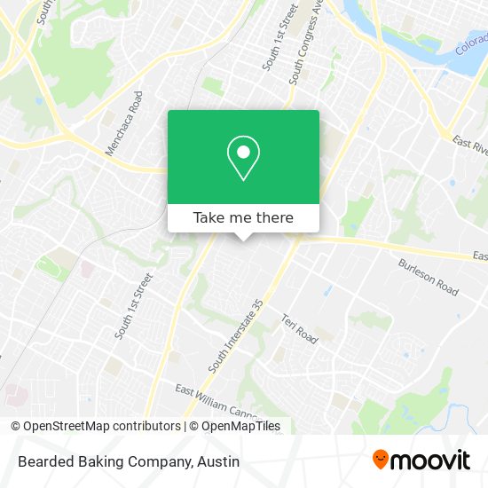Mapa de Bearded Baking Company