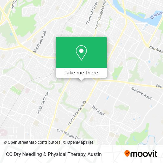 Mapa de CC Dry Needling & Physical Therapy