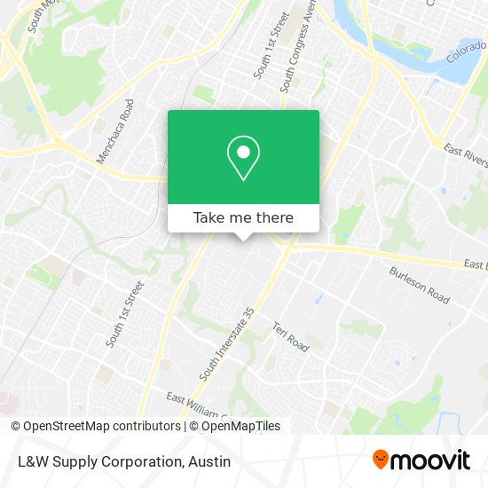 Mapa de L&W Supply Corporation