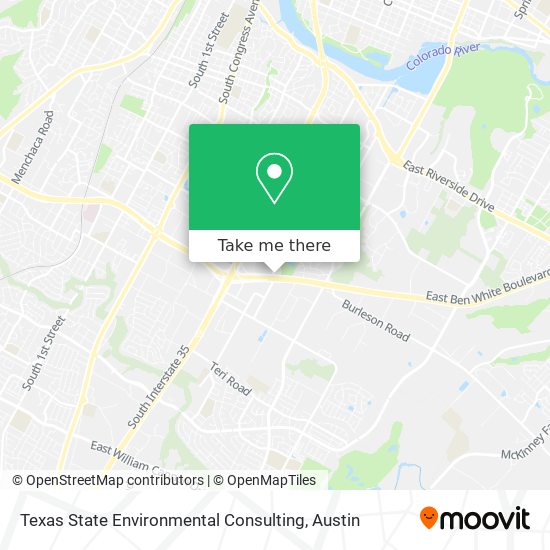 Texas State Environmental Consulting map