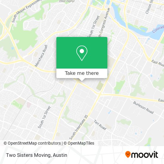 Two Sisters Moving map