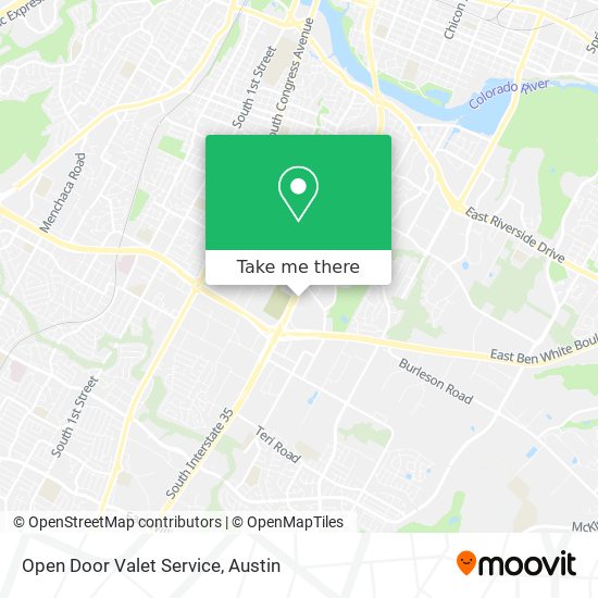 Mapa de Open Door Valet Service