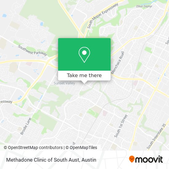 Methadone Clinic of South Aust map