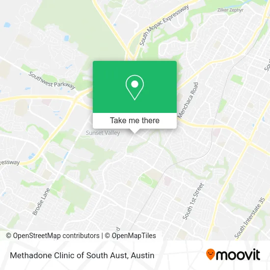 Mapa de Methadone Clinic of South Aust