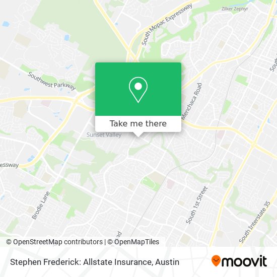 Mapa de Stephen Frederick: Allstate Insurance