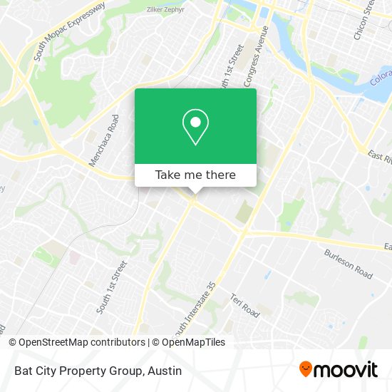 Bat City Property Group map