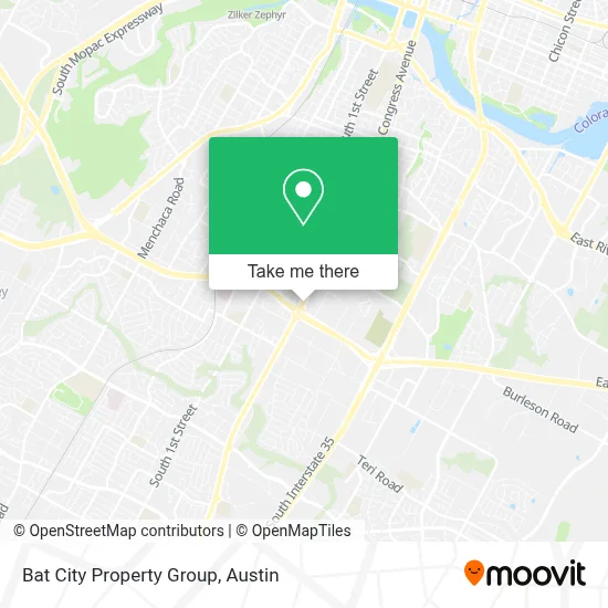 Bat City Property Group map