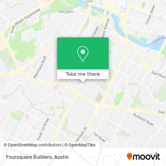 Foursquare Builders map