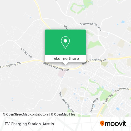 Mapa de EV Charging Station