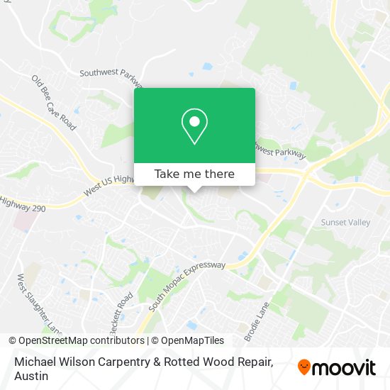 Mapa de Michael Wilson Carpentry & Rotted Wood Repair