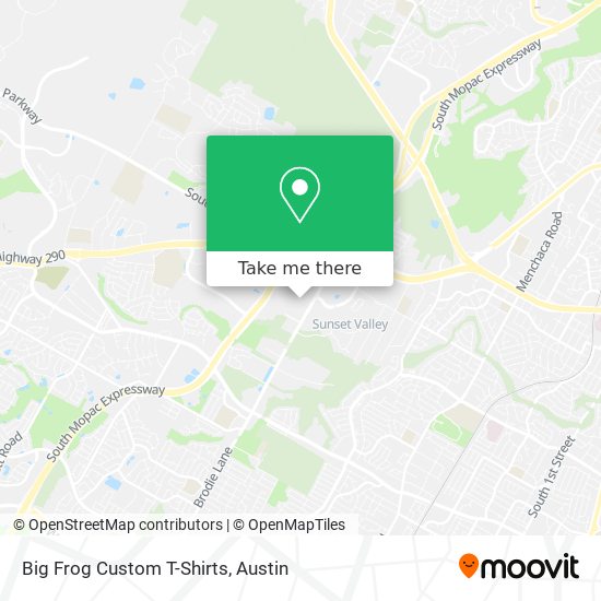 Big Frog Custom T-Shirts map