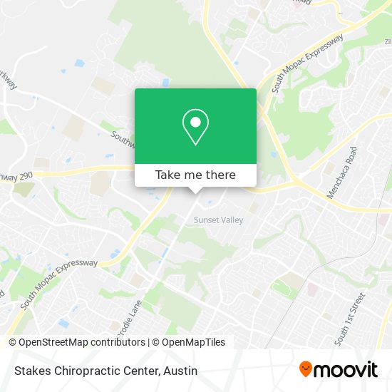 Stakes Chiropractic Center map