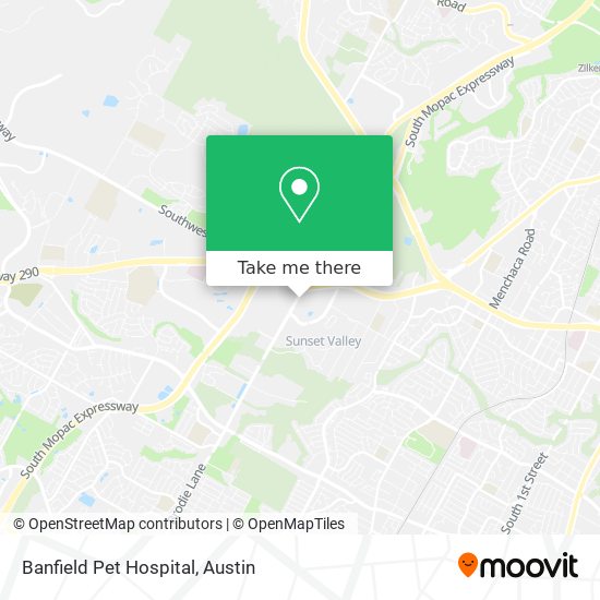 Mapa de Banfield Pet Hospital