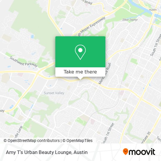 Amy T's Urban Beauty Lounge map