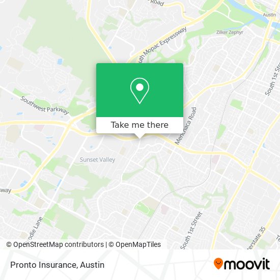 Pronto Insurance map