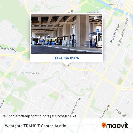 Westgate TRANSIT Center map