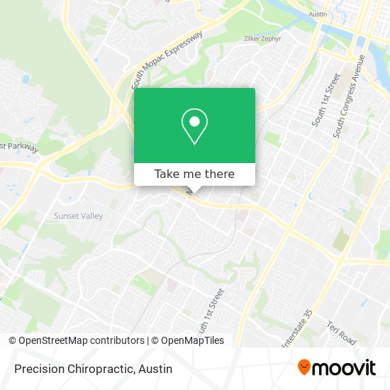 Precision Chiropractic map