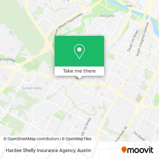 Hardee Shelly Insurance Agency map