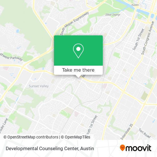 Developmental Counseling Center map